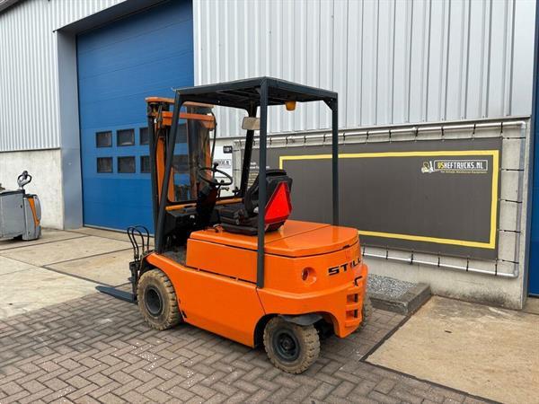 Grote foto vs 22206 elektrische triplex heftruck still vorkenspreider agrarisch heftrucks