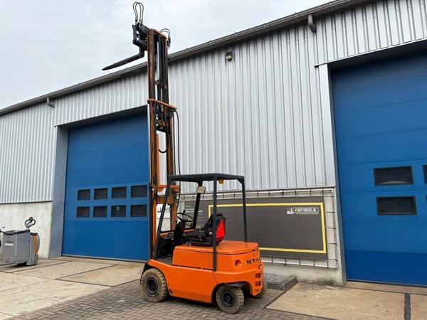 Grote foto vs 22206 elektrische triplex heftruck still vorkenspreider agrarisch heftrucks