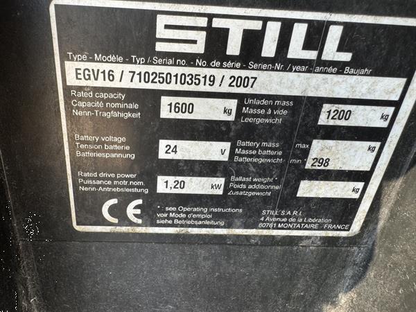 Grote foto vs 22207 elektrische triplex stapelaar still freelift 5.466mm accu2019 doe het zelf en verbouw hefwerktuigen
