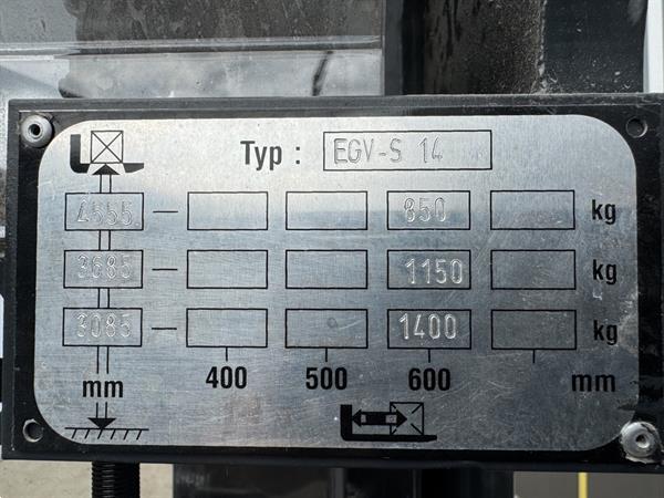 Grote foto vs 22209 elektrische triplex stapelaar still egvs14 4.470mm doe het zelf en verbouw hefwerktuigen