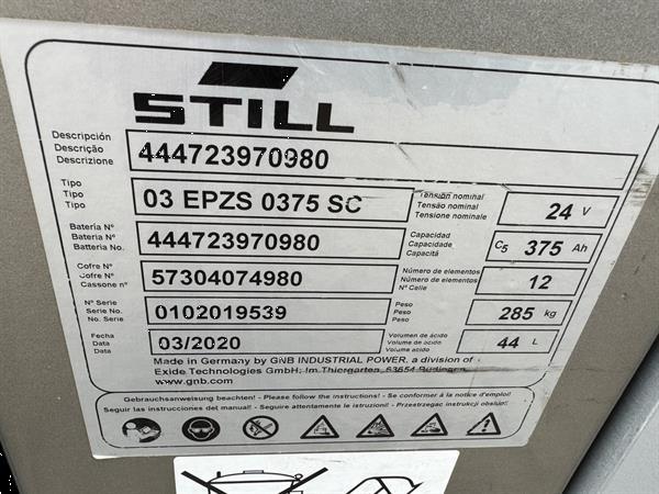 Grote foto vs 22212 elektrische triplex stapelaar still exvsf14 bj2020 doe het zelf en verbouw hefwerktuigen