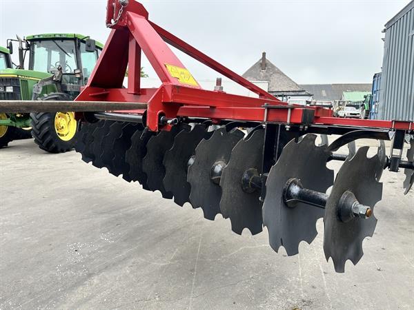 Grote foto disc harrow agrarisch akkerbouw