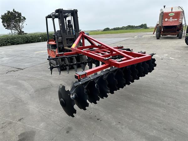 Grote foto disc harrow agrarisch akkerbouw