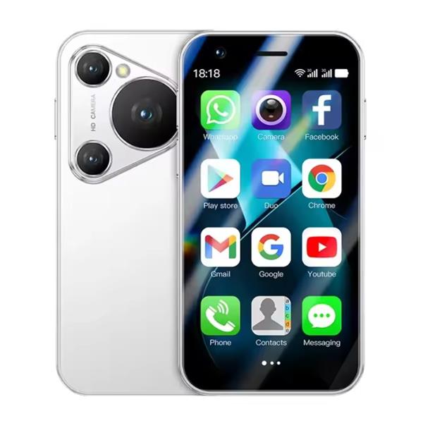 Grote foto p70 pro max mini smartphone 1 gb ram 16 gb opslag 2 mp camera 2000mah batterij wit telecommunicatie mobieltjes