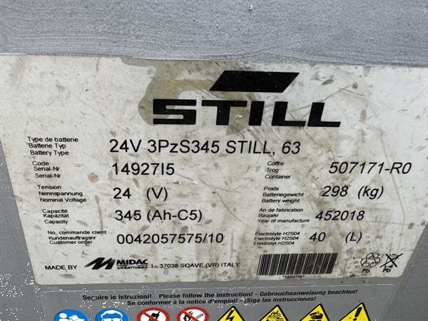 Grote foto vs 22213 elektrische stapelaar still exvsf14i 5.316mm initiele lift doe het zelf en verbouw hefwerktuigen