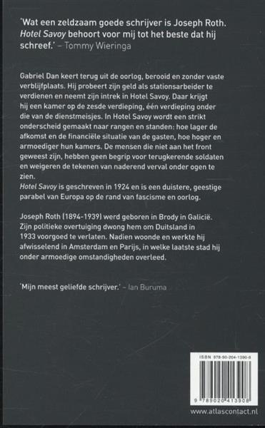 Grote foto hotel savoy lj veen klassiek boeken overige boeken