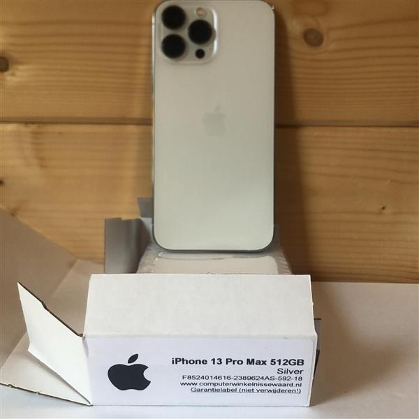 Grote foto magazijn opruiming apple iphone 13 pro max zilver 512gb garantie op op telecommunicatie apple iphone