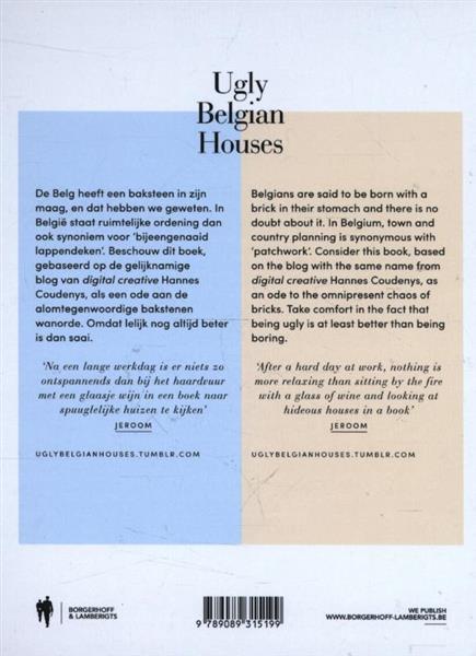Grote foto ugly belgian houses boeken hobby en vrije tijd