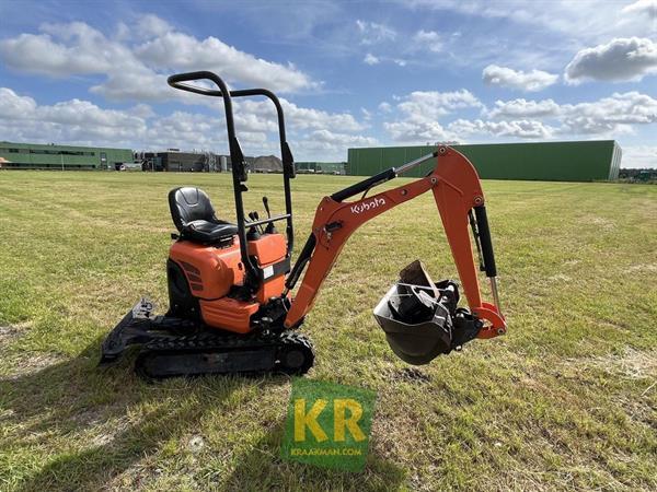 Grote foto kubota u10 3 graafmachine 693161 agrarisch akkerbouw