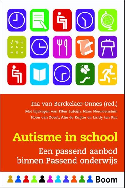 Grote foto autisme in school in de klas boeken studieboeken