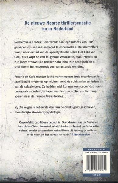 Grote foto zij die volgen broederschap 1 boeken thrillers