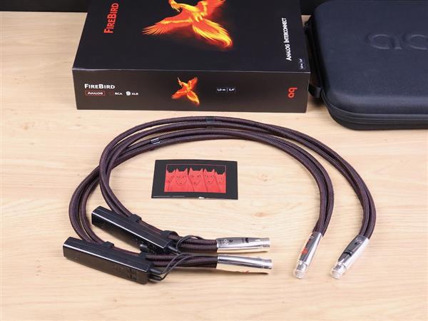 Grote foto audioquest firebird highend silver audio interconnects xlr 1 0 metre audio tv en foto onderdelen en accessoires
