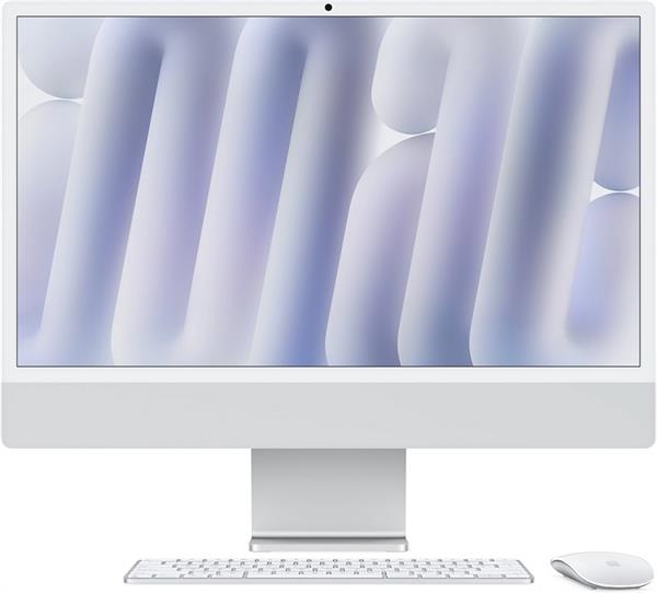 Grote foto apple imac 2024 zilver m4 16gb 256gb 23.5 garantie computers en software overige computers en software