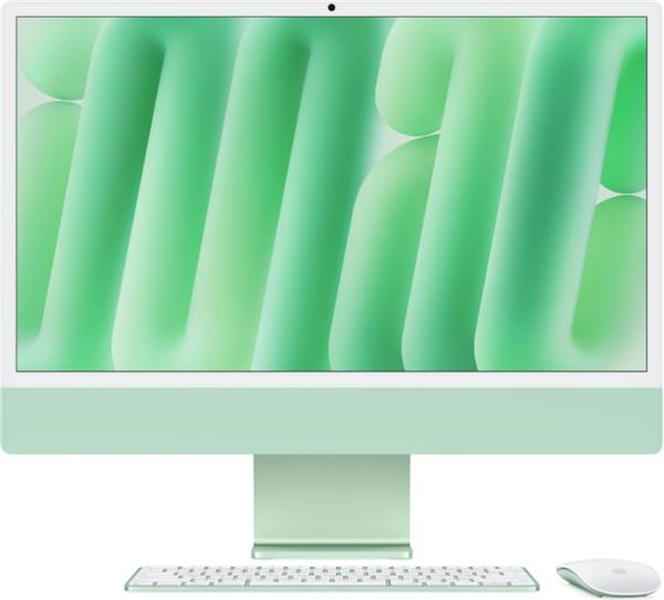 Grote foto apple imac 2024 groen m4 16gb 256gb 23.5 garantie computers en software overige computers en software