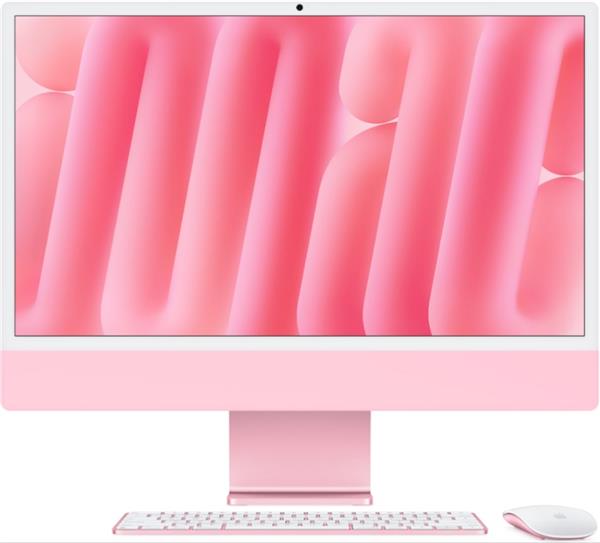Grote foto apple imac 2024 roze m4 16gb 256gb 23.5 garantie computers en software overige computers en software