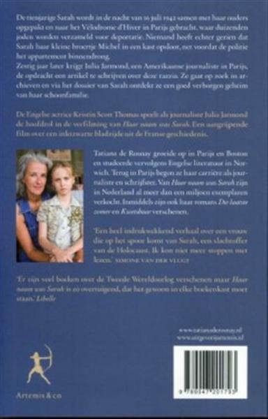 Grote foto haar naam was sarah boeken overige boeken
