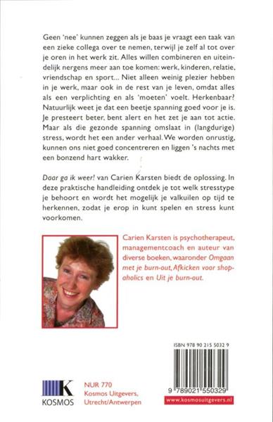 Grote foto daar ga ik weer boeken psychologie