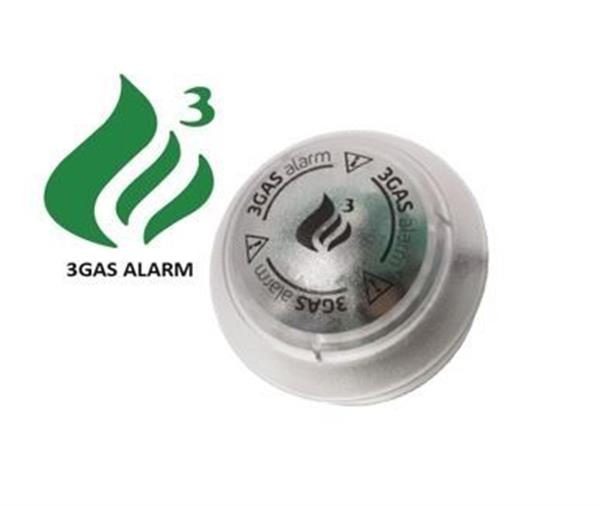 Grote foto 3gas 12v gasalarm round propaan butaan lpg koolmonoxide caravans en kamperen caravan accessoires