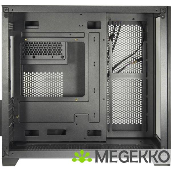 Grote foto inter tech c 501 aspect zwart computers en software behuizingen en kasten