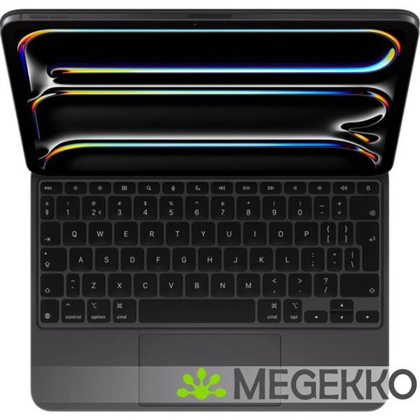 Grote foto apple 11 ipad pro m4 magic keyboard in zwart computers en software toetsenborden