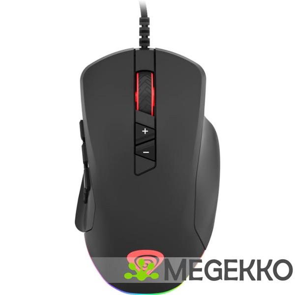 Grote foto genesis nmg 1473 xenon 770 usb gaming muis rechtshandig zwart computers en software overige computers en software