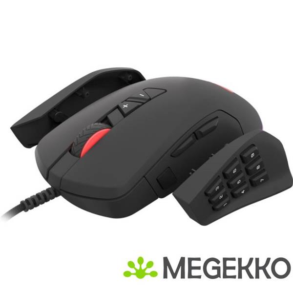 Grote foto genesis nmg 1473 xenon 770 usb gaming muis rechtshandig zwart computers en software overige computers en software