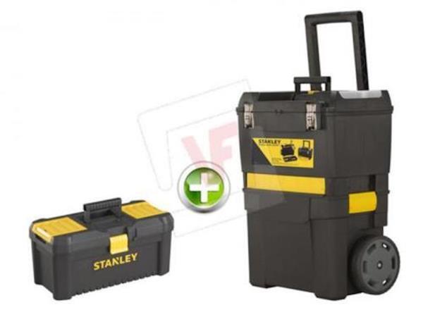 Grote foto stanley mobile work center bonuspakket doe het zelf en verbouw gereedschappen en machines
