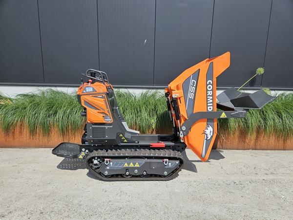 Grote foto cormidi c55 rupsdumper met zelflaadschop doe het zelf en verbouw wegenbouw