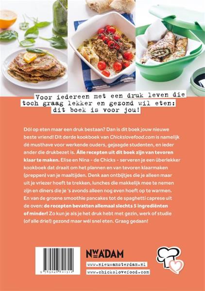 Grote foto het meal planning kookboek chickslovefood boeken kookboeken