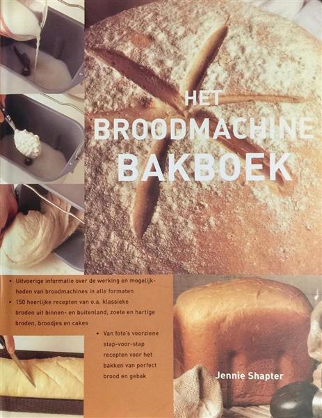 Grote foto het broodmachine bakboek boeken kookboeken