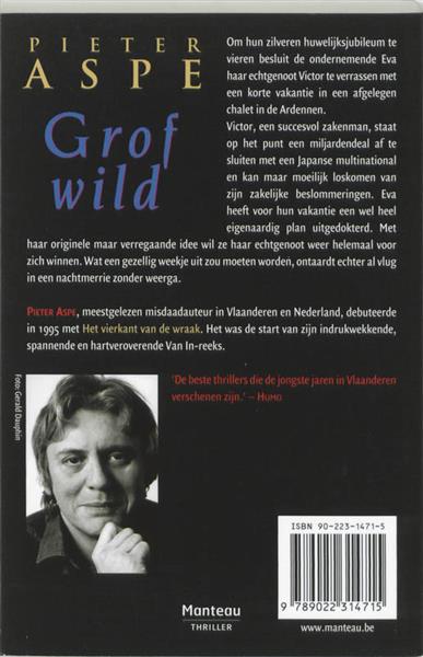 Grote foto grof wild boeken thrillers