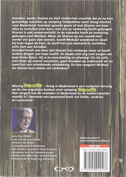 Grote foto missing timboektoe boeken jeugd 13 jaar en ouder