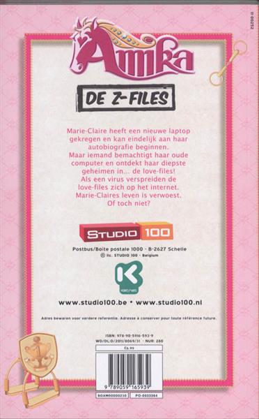 Grote foto de z files amika 0 boeken jeugd 13 jaar en ouder
