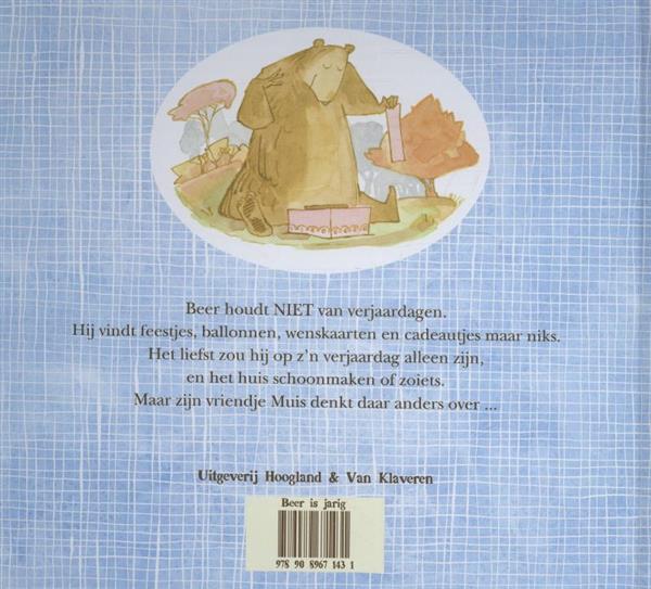 Grote foto beer is jarig boeken jeugd 13 jaar en ouder