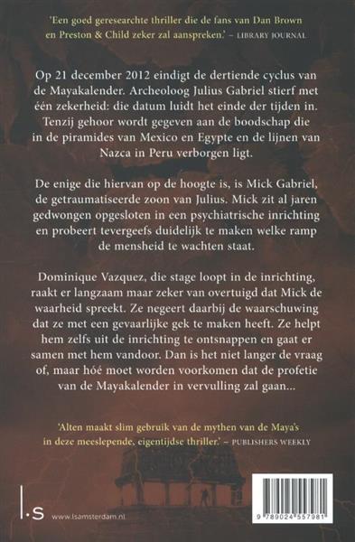 Grote foto de maya profetie maya trilogie 1 boeken thrillers