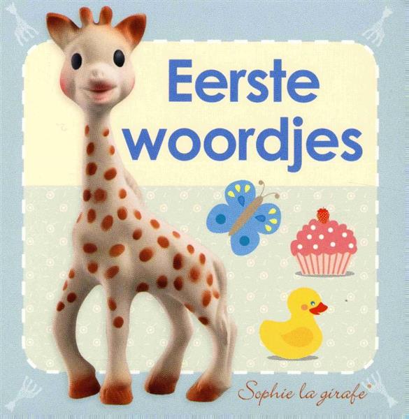 Grote foto eerste woordjes sophie la girafe boeken jeugd 13 jaar en ouder