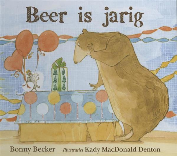 Grote foto beer is jarig boeken jeugd 13 jaar en ouder