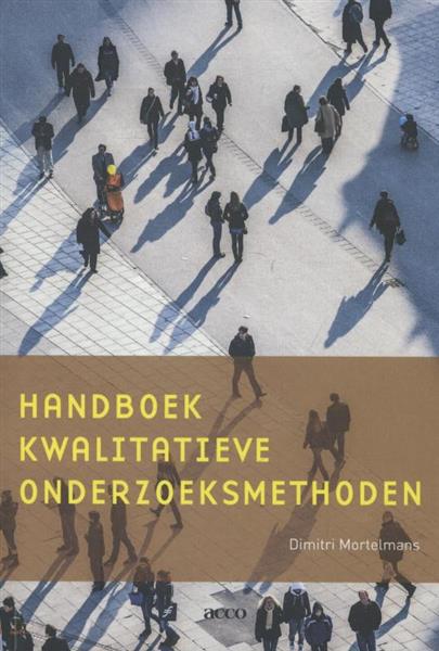 Grote foto handboek kwalitatieve onderzoeksmethoden boeken politiek en maatschappij