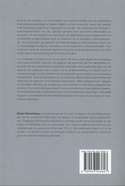 Grote foto handboek kwalitatieve onderzoeksmethoden boeken politiek en maatschappij