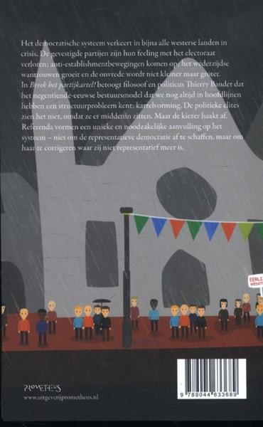 Grote foto breek het partijkartel boeken politiek en maatschappij