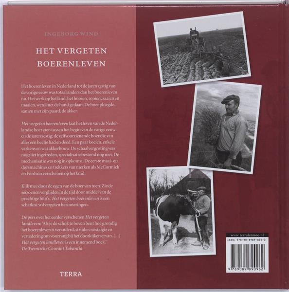 Grote foto het vergeten boerenleven boeken geschiedenis wereld