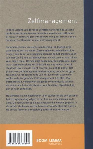 Grote foto zelfmanagement zorgbasics boeken gezondheid en voeding