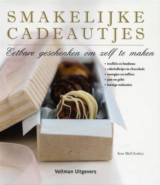 Grote foto smakelijke cadeautjes boeken kookboeken