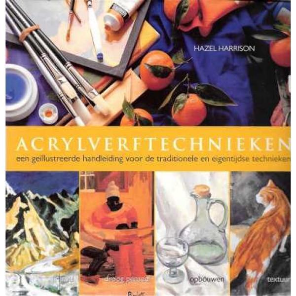Grote foto acrylverftechnieken boeken hobby en vrije tijd