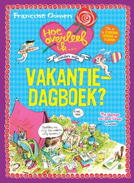 Grote foto hoe overleef ik zonder mijn vakantiedagboek hoe overleef ik boeken jeugd 13 jaar en ouder