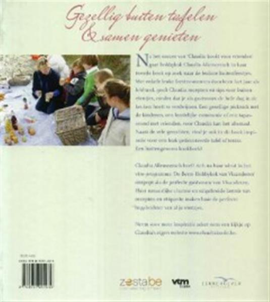 Grote foto claudia kookt buiten boeken kookboeken
