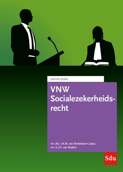 Grote foto vnw socialezekerheidsrecht 2020 educatieve wettenverzameling boeken wetenschap