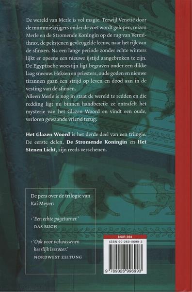Grote foto het glazen woord merle trilogie 3 boeken jeugd 13 jaar en ouder