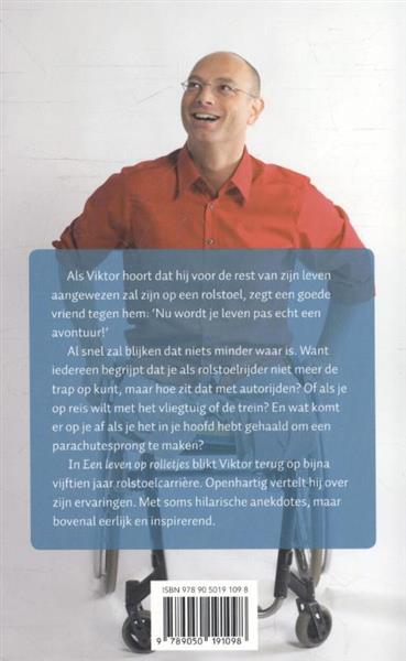 Grote foto een leven op rolletjes boeken politiek en maatschappij