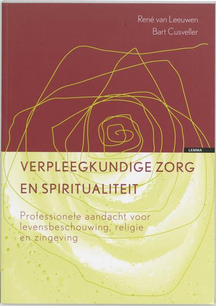 Grote foto verpleegkundige zorg en spiritualiteit boeken wetenschap
